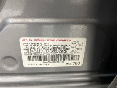 2016 Mitsubishi Outlander SE