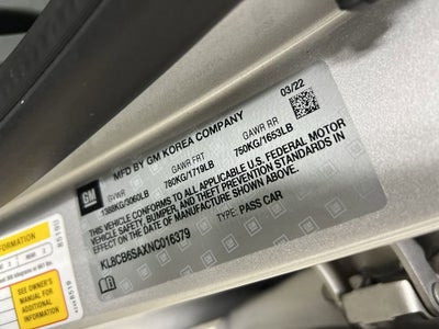 2022 Chevrolet Spark LS Automatic