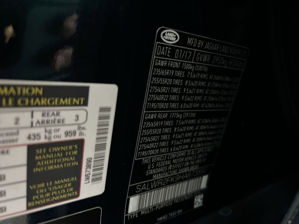 2017 Land Rover Range Rover Sport HSE