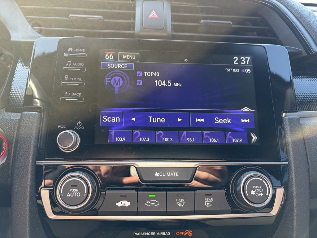 2020 Honda Civic Hatchback Sport