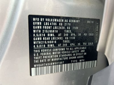 2011 Volkswagen Tiguan S