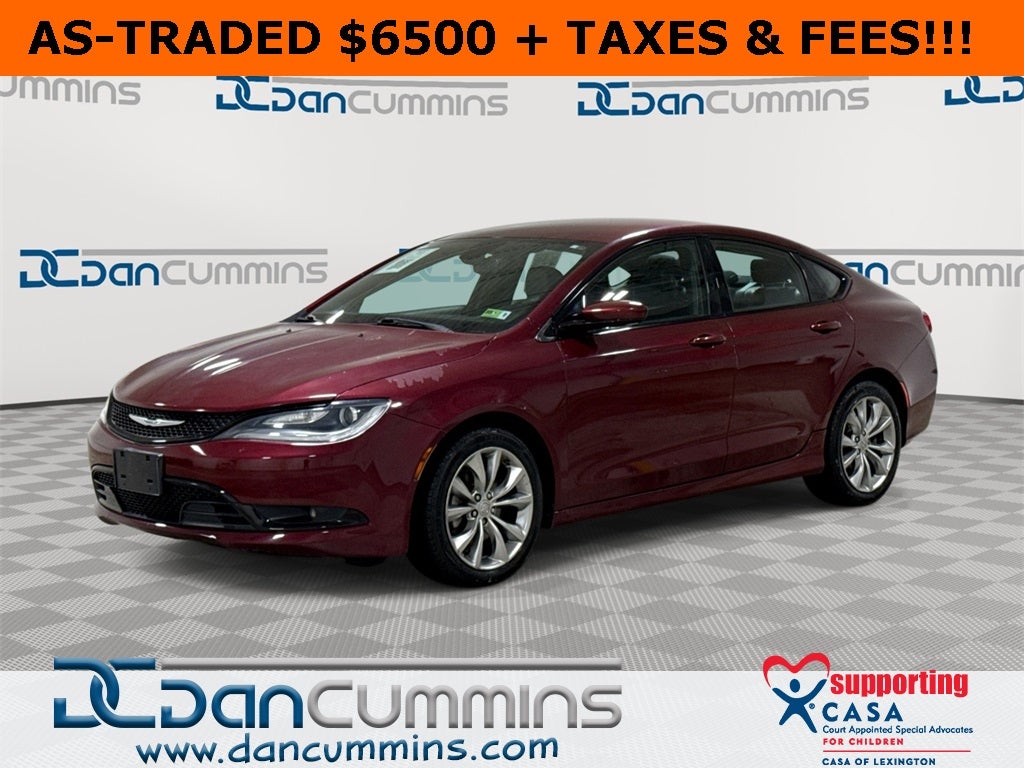 2016 Chrysler 200 S