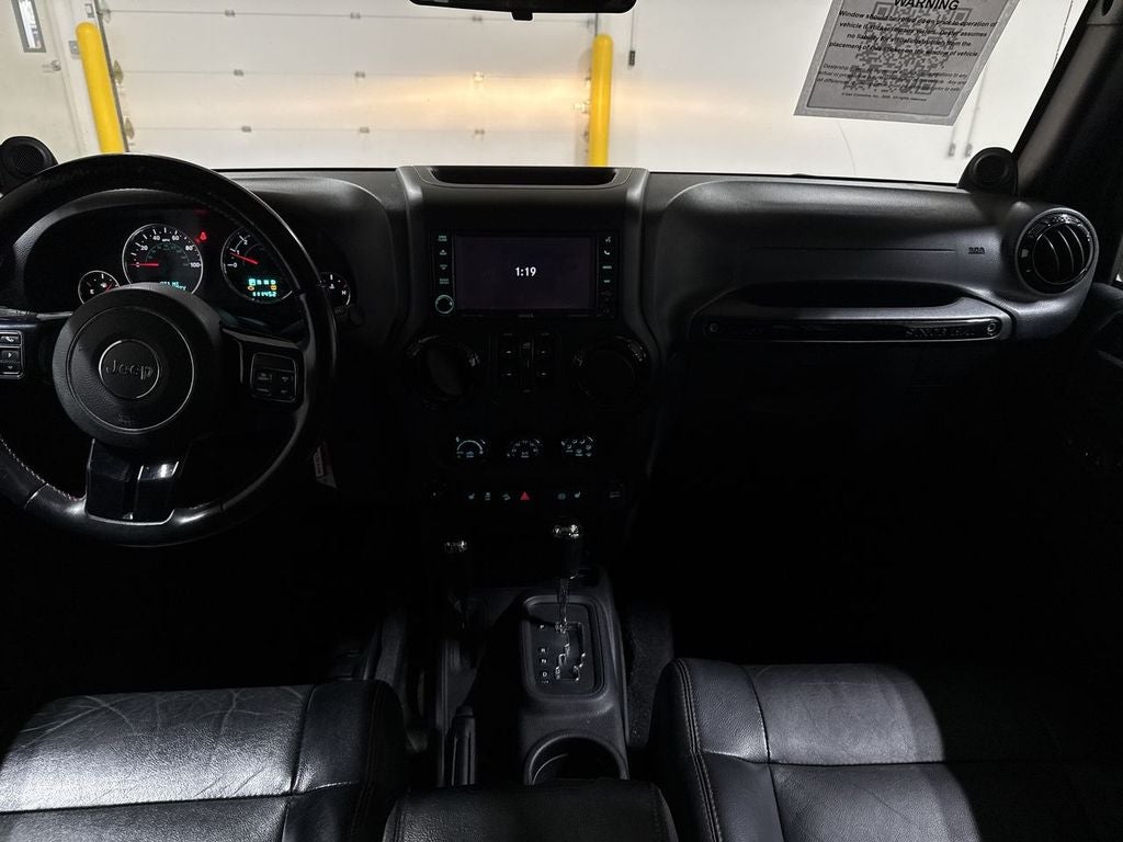 2012 Jeep Wrangler Unlimited Sahara Altitude