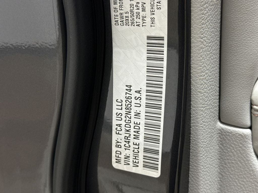 2022 Jeep Grand Cherokee L Overland