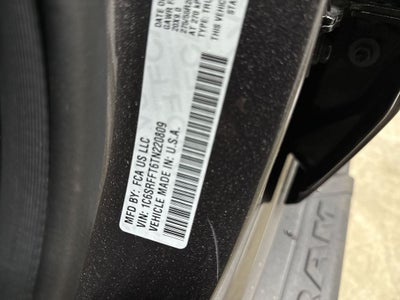 2026 RAM 1500 Big Horn/Lone Star