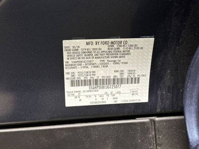 2018 Ford Taurus SEL