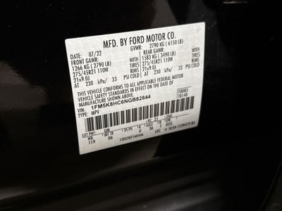 2022 Ford Explorer Platinum