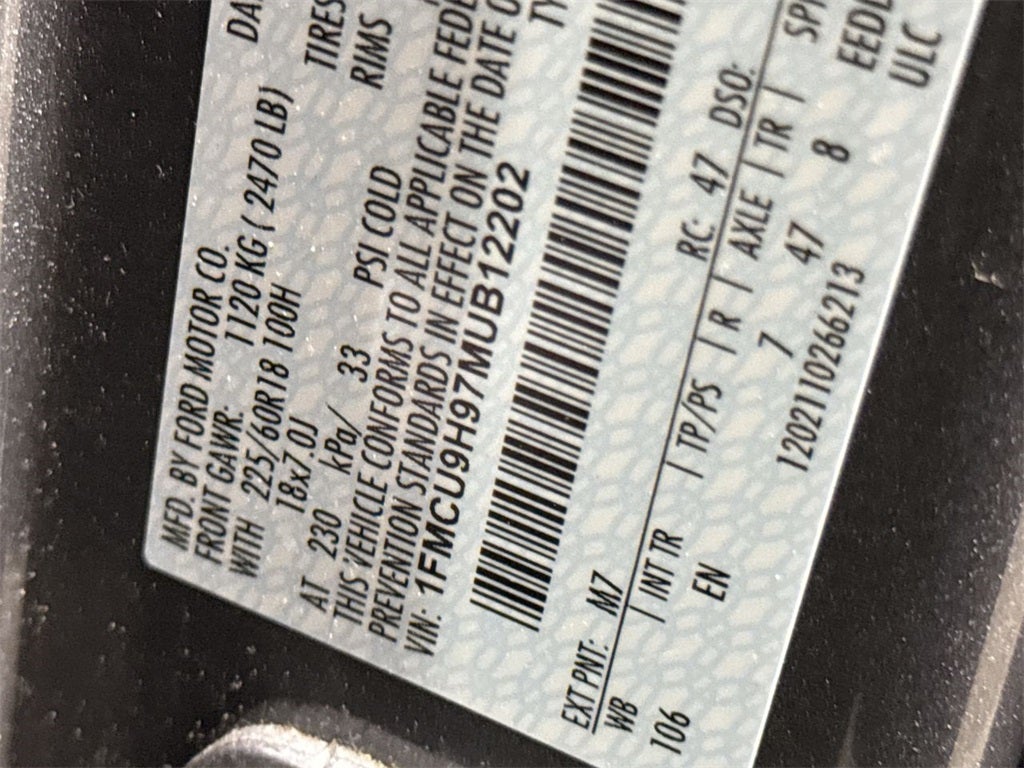 2021 Ford Escape SEL