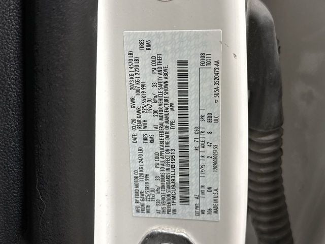 2020 Ford Escape Titanium