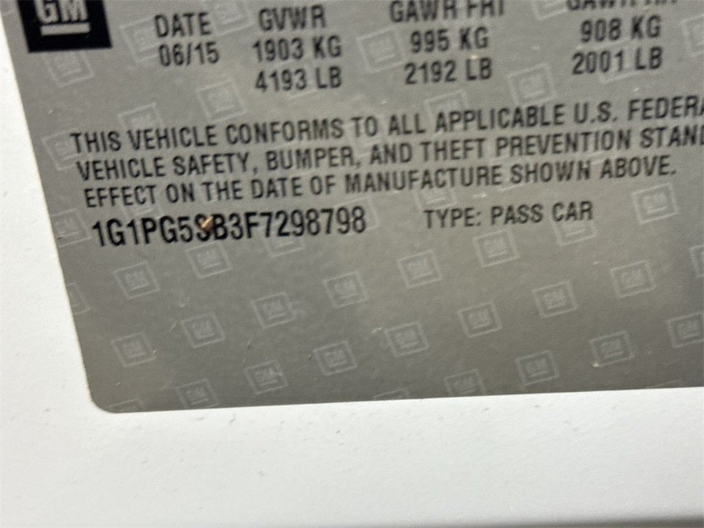 2015 Chevrolet Cruze LTZ