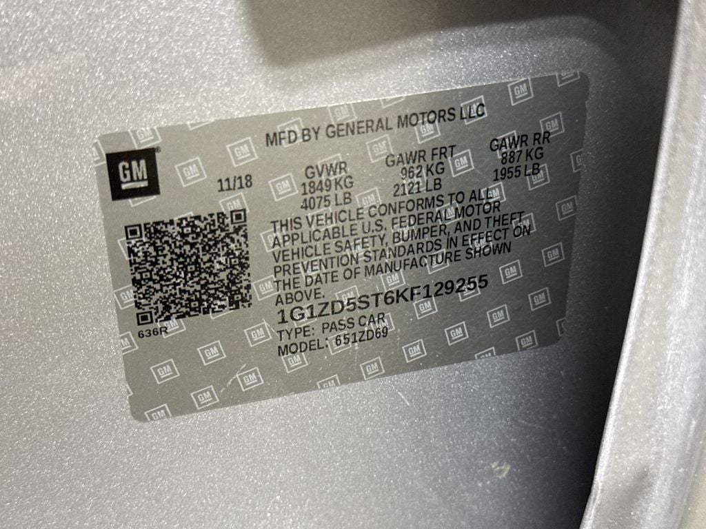 2019 Chevrolet Malibu LT