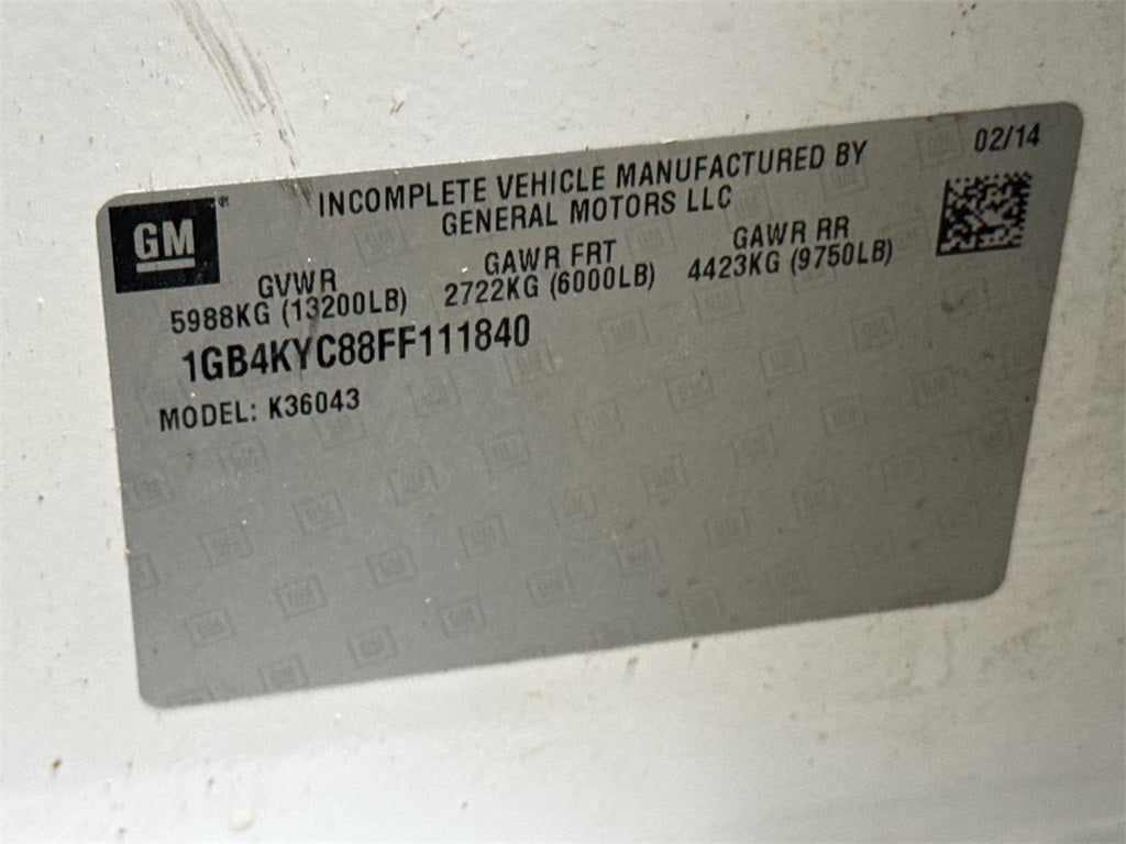 2015 Chevrolet Silverado 3500HD Work Truck