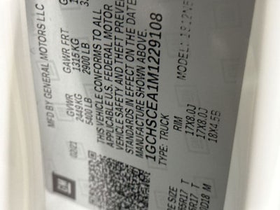 2021 Chevrolet Colorado LT