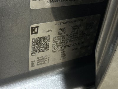 2020 Chevrolet Silverado 1500 Custom