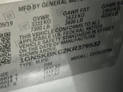 2019 Chevrolet Tahoe LT