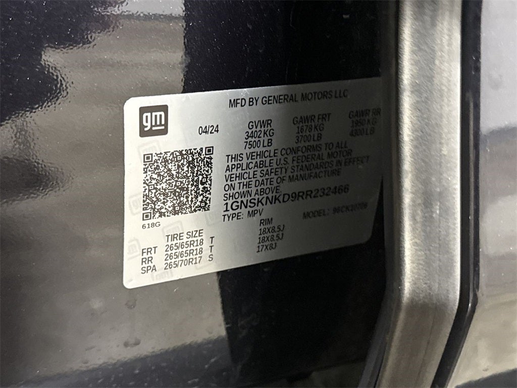 2024 Chevrolet Tahoe LT