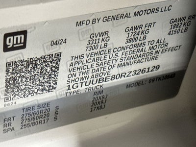 2024 GMC Sierra 1500 SLE