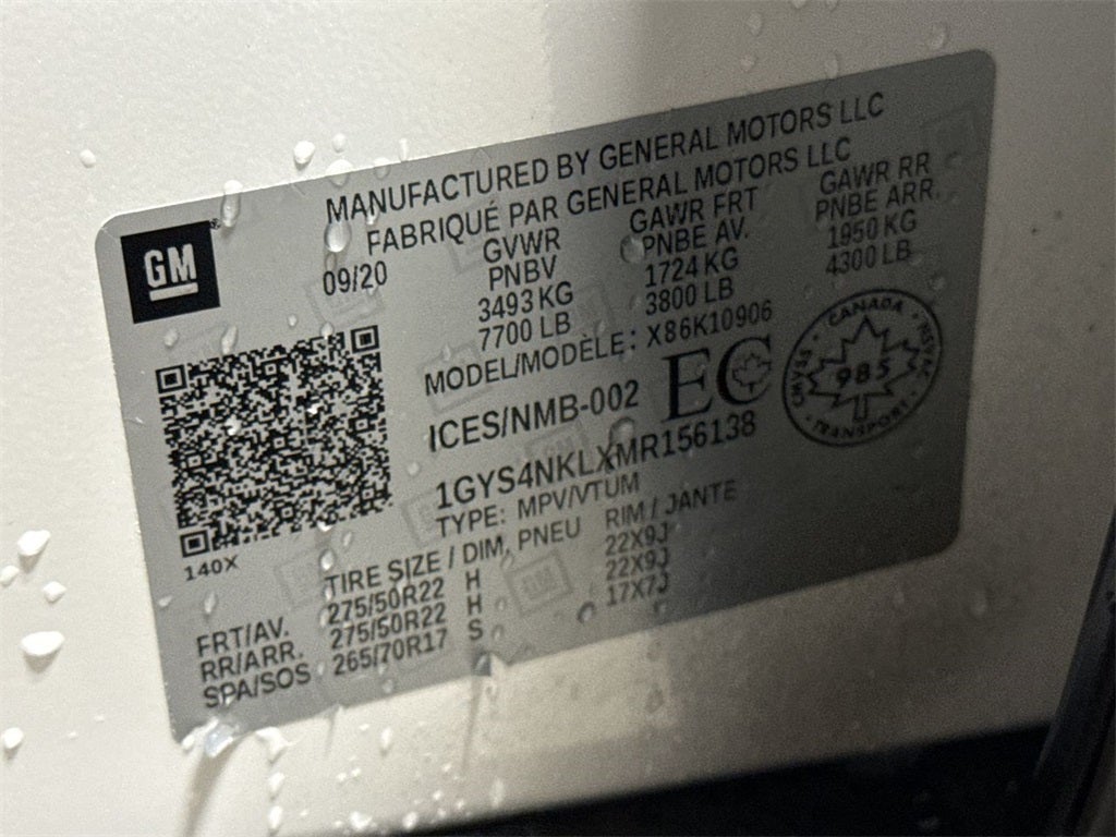 2021 Cadillac Escalade ESV Sport