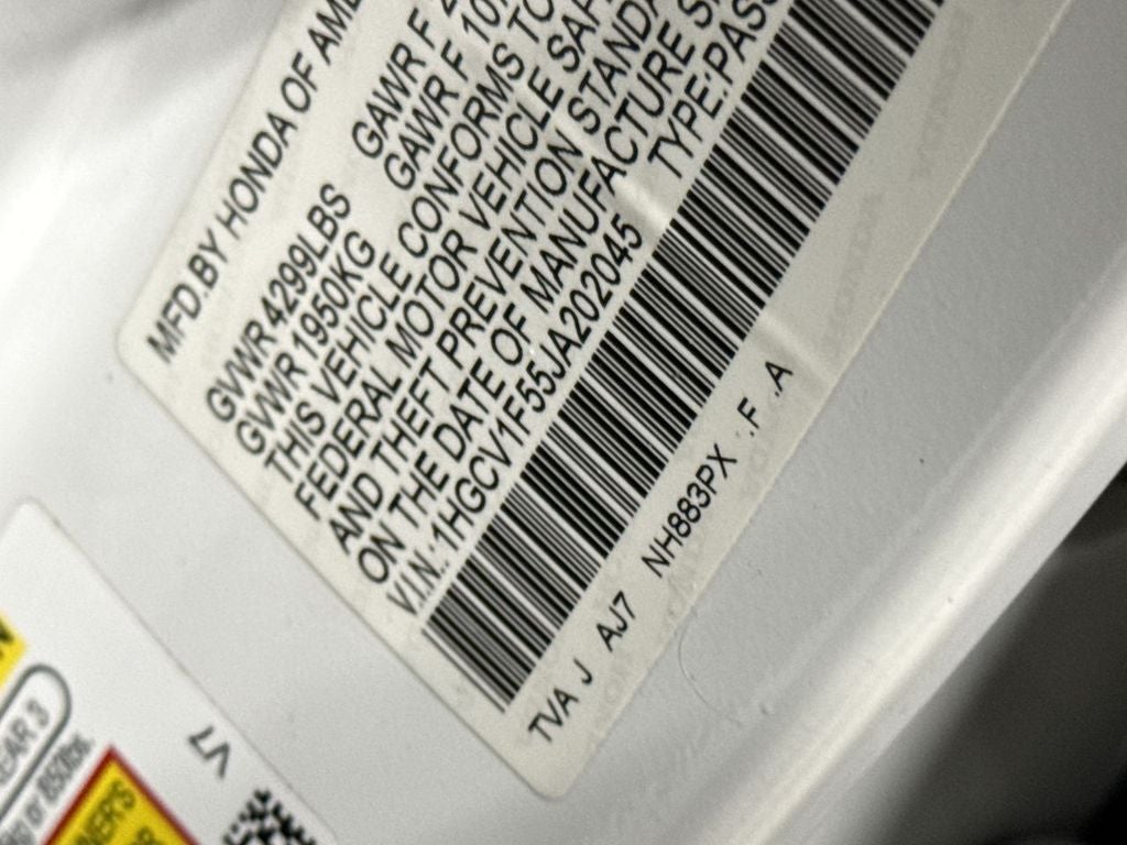 2018 Honda Accord EX-L