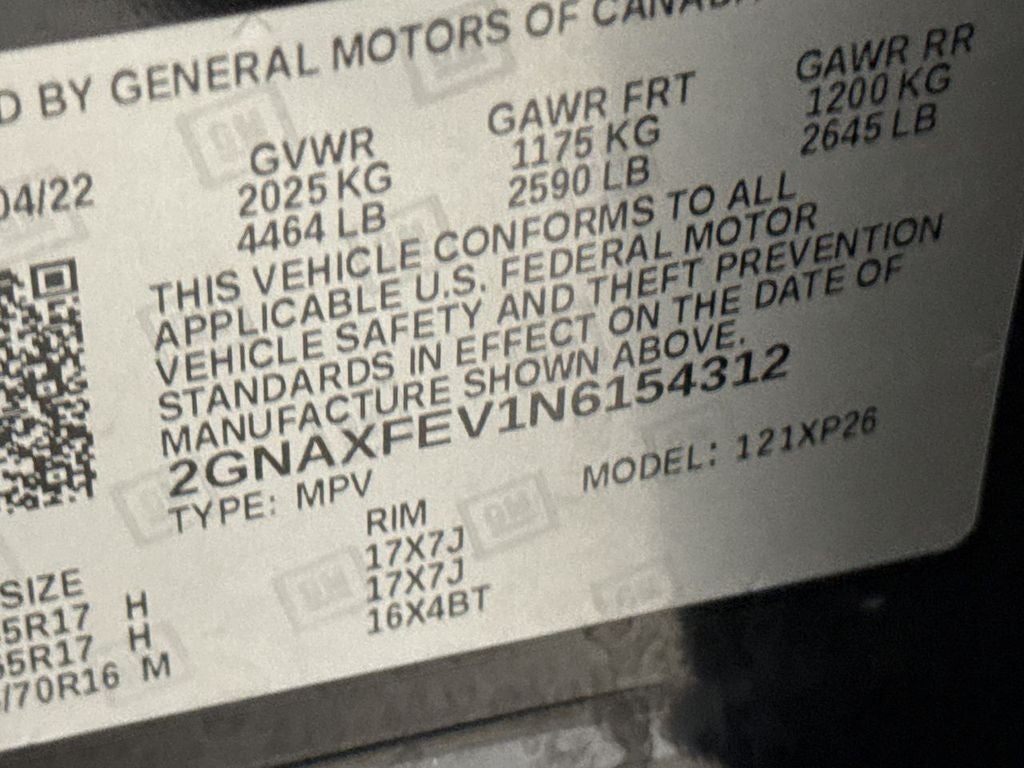 2022 Chevrolet Equinox LS