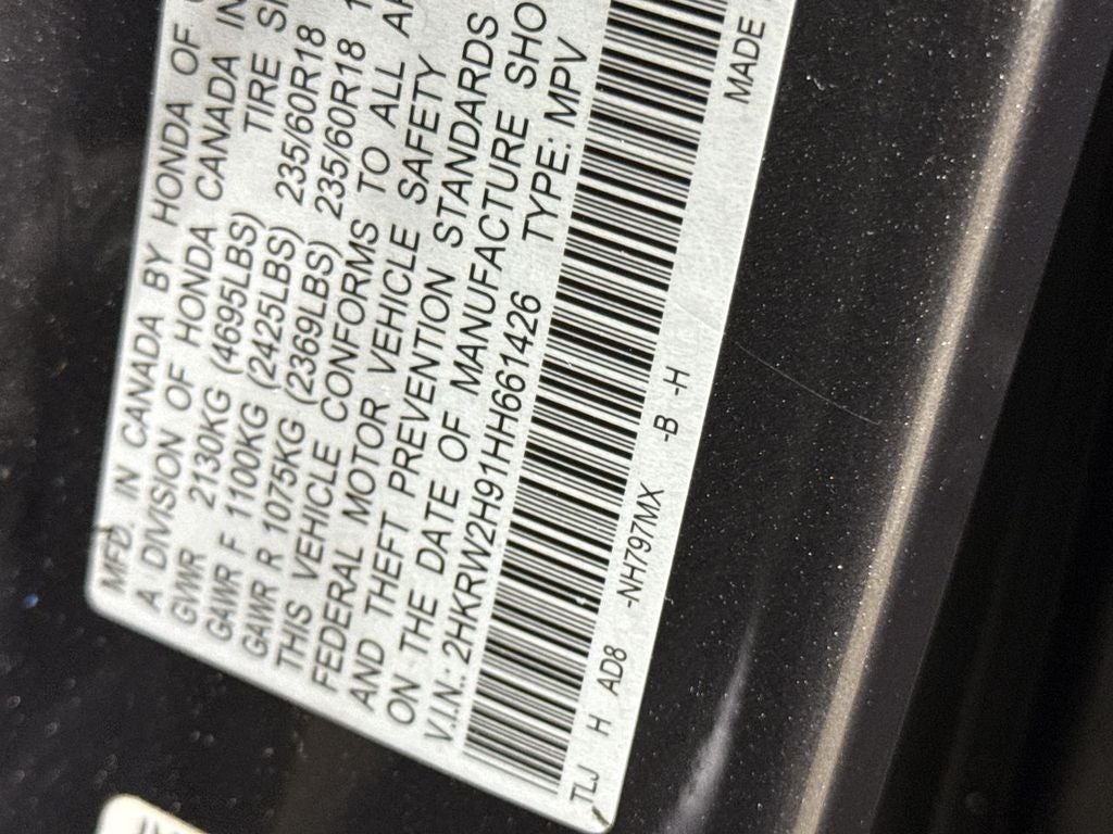 2017 Honda CR-V Touring