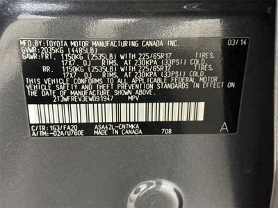 2014 Toyota RAV4 XLE