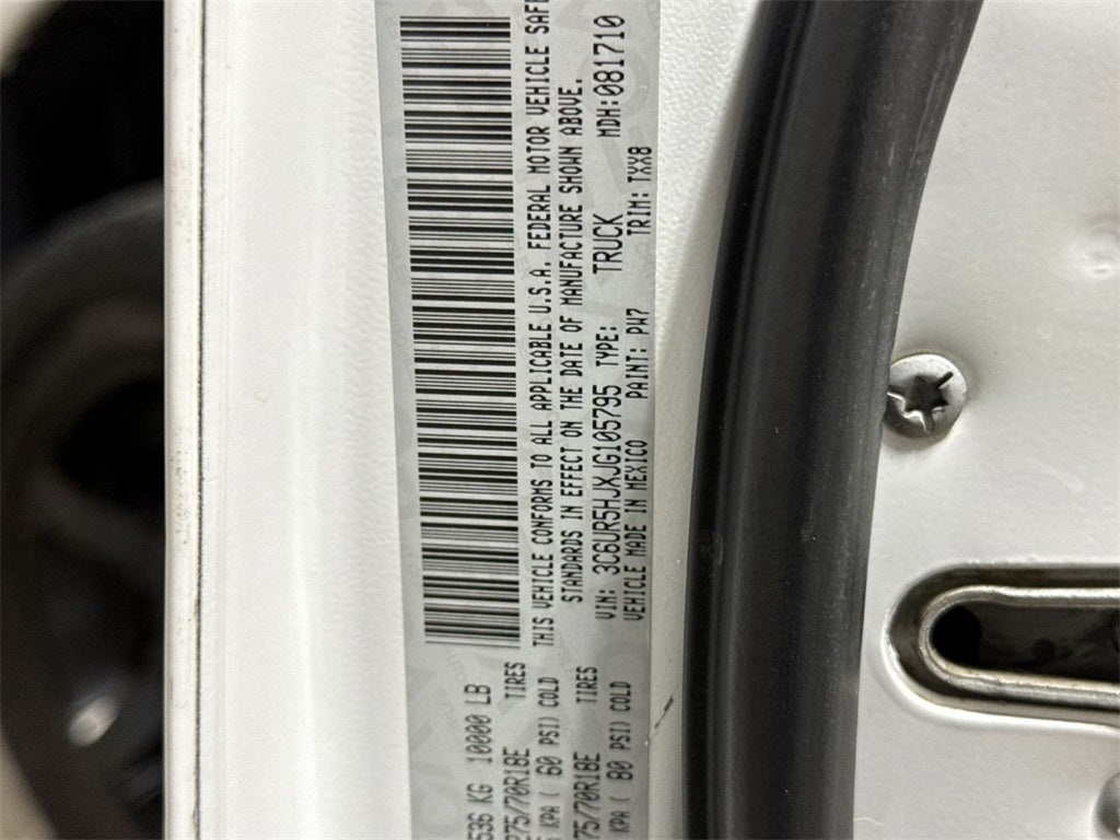 2018 RAM 2500 Tradesman