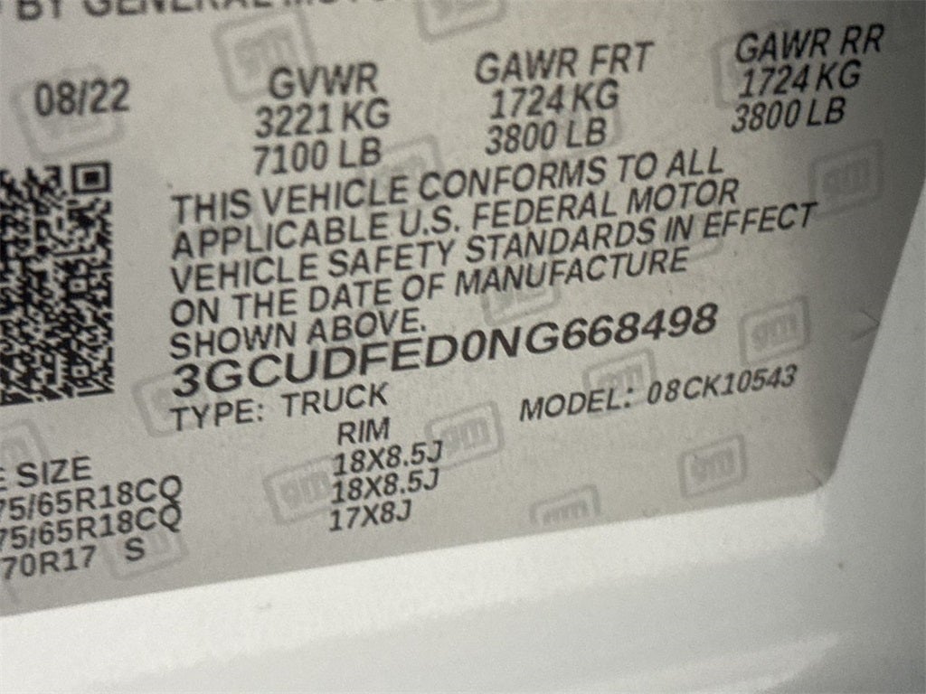 2022 Chevrolet Silverado 1500 LT Trail Boss