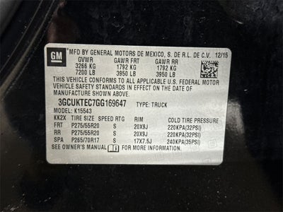 2016 Chevrolet Silverado 1500 High Country