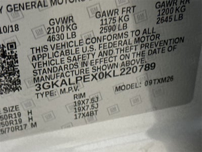 2019 GMC Terrain SLT