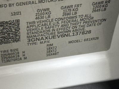 2022 Chevrolet Equinox LT