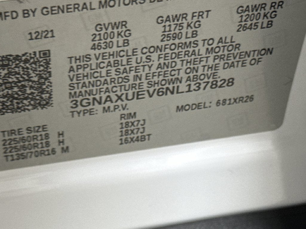 2022 Chevrolet Equinox LT