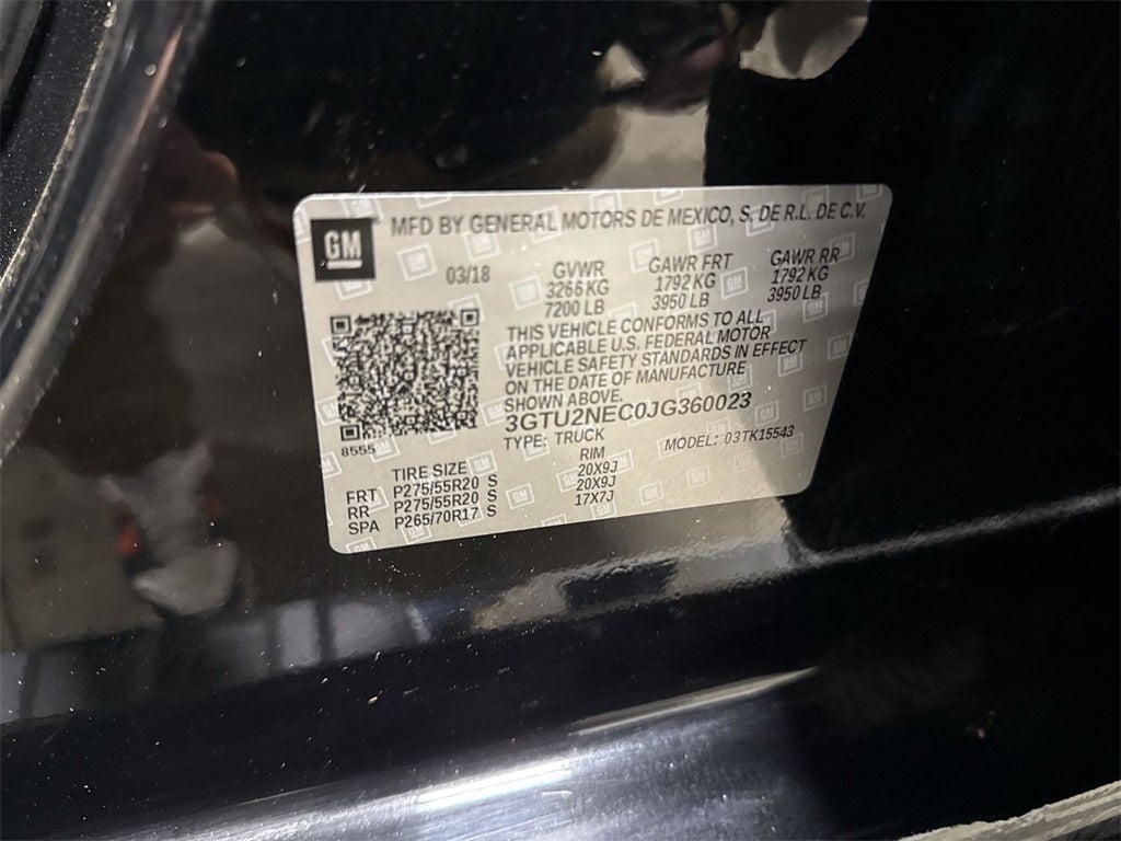 2018 GMC Sierra 1500 SLT