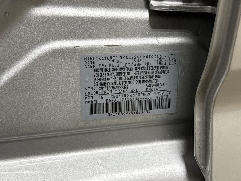 2022 Nissan Sentra SV