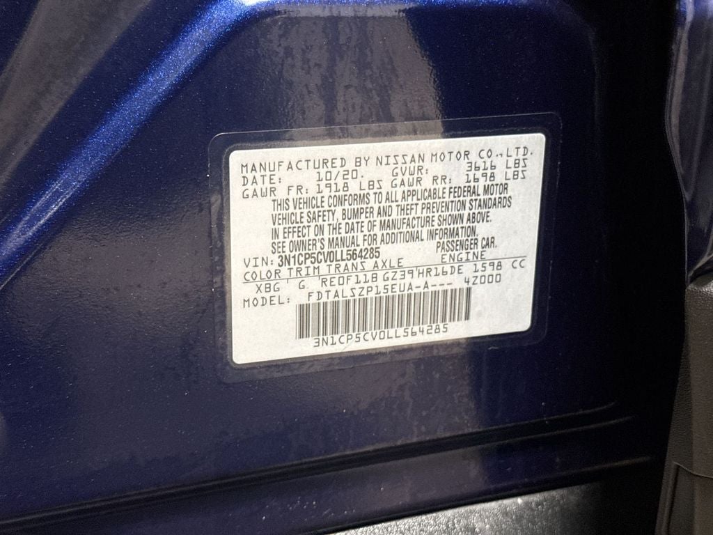 2020 Nissan Kicks SV