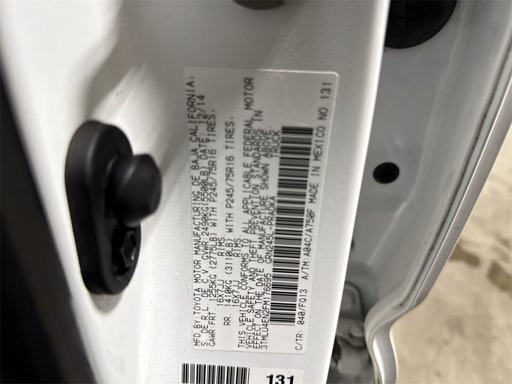 2015 Toyota Tacoma Base