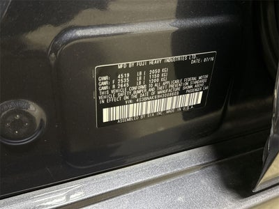 2017 Subaru Legacy 2.5i