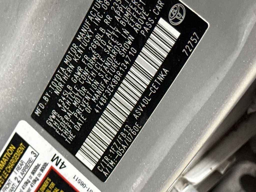 2011 Toyota Camry LE