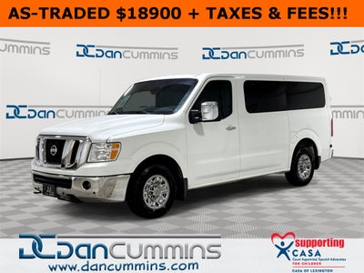 2017 Nissan NV Passenger SL