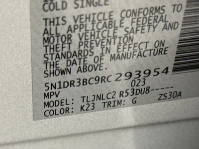 2024 Nissan Pathfinder SV