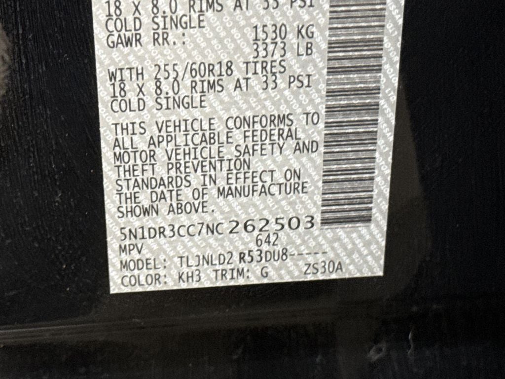 2022 Nissan Pathfinder SL