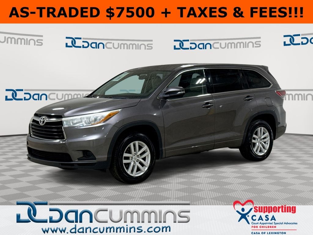2015 Toyota Highlander LE