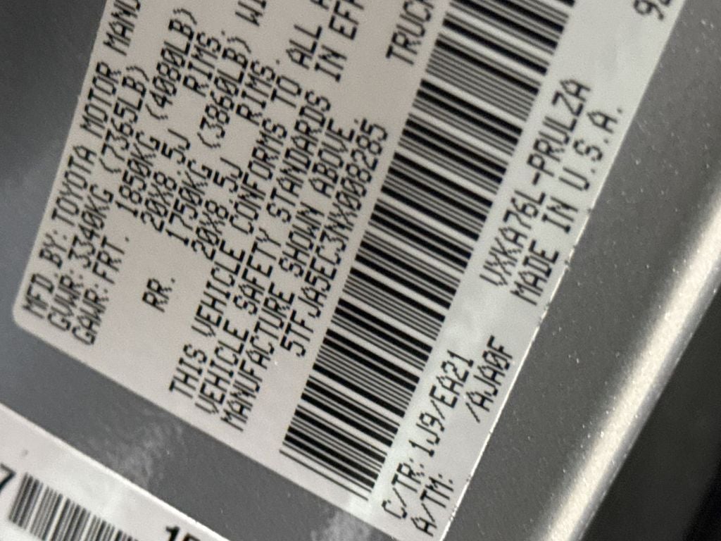 2022 Toyota Tundra Limited