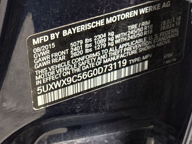 2016 BMW X3 xDrive28i