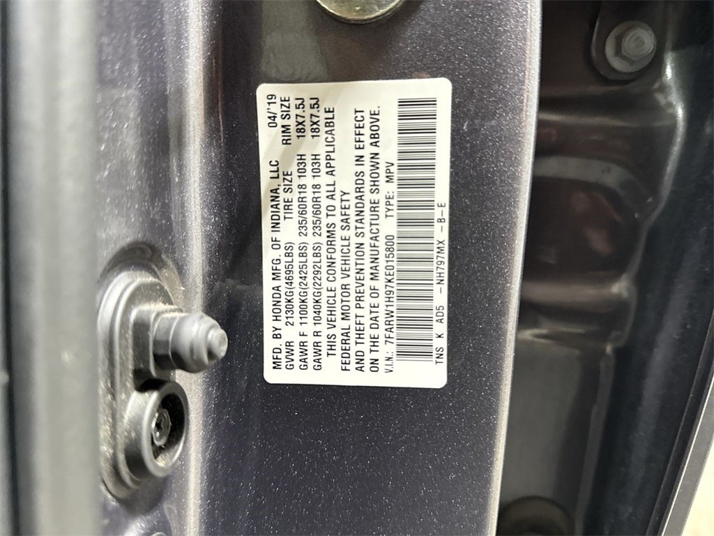 2019 Honda CR-V Touring