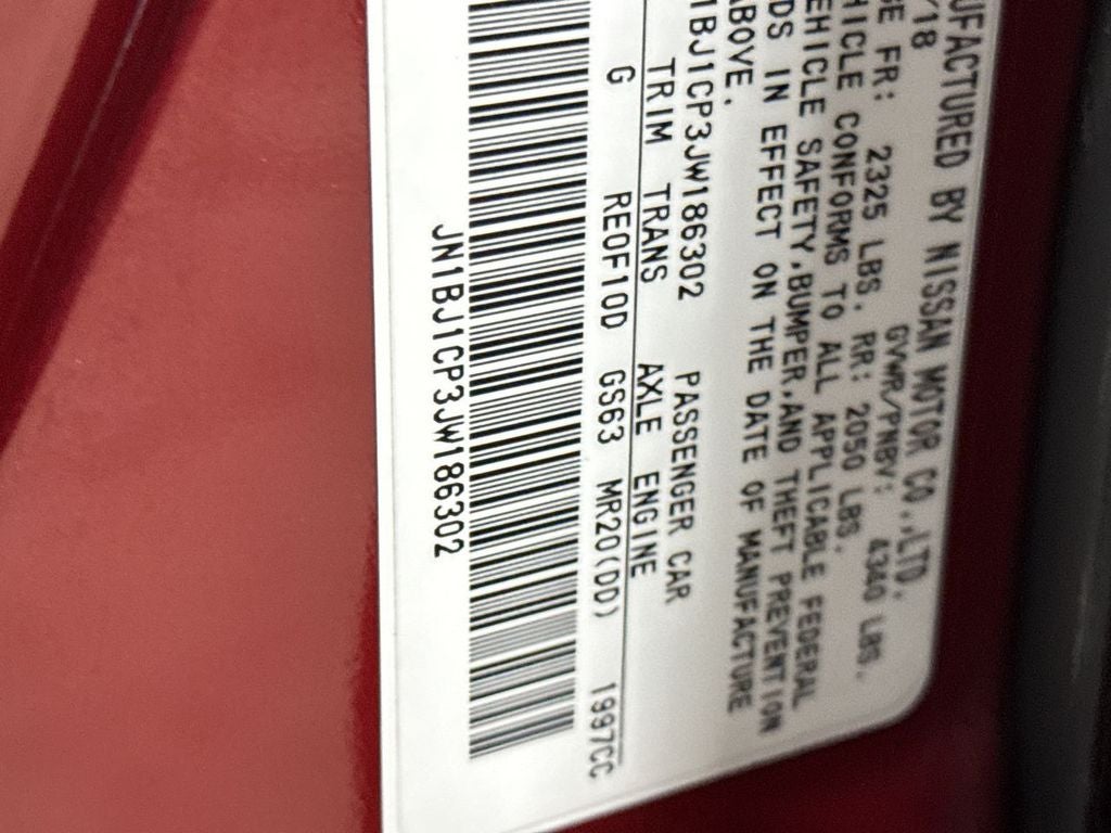 2018 Nissan Rogue Sport S