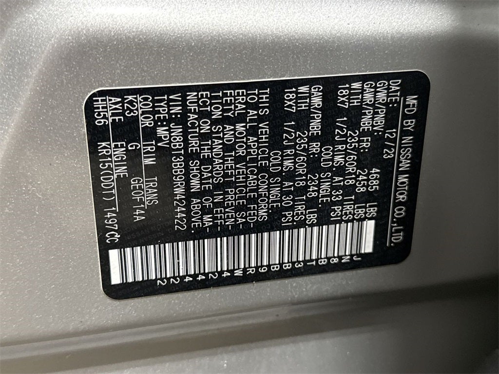 2024 Nissan Rogue SV