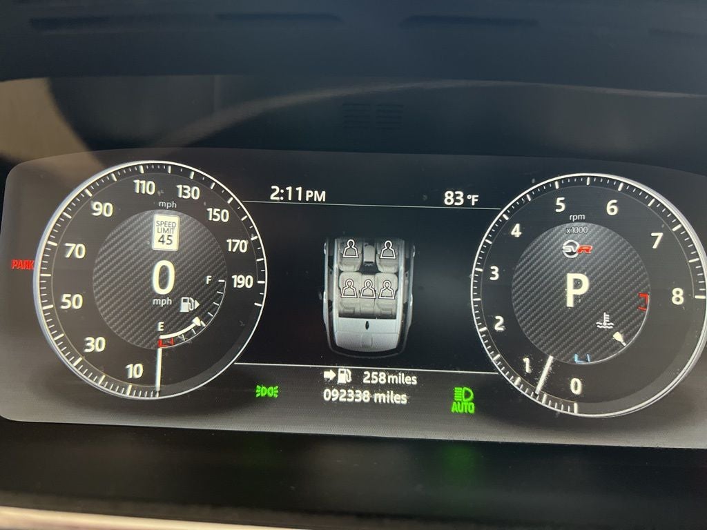 2017 Land Rover Range Rover Sport 5.0L V8 Supercharged SVR