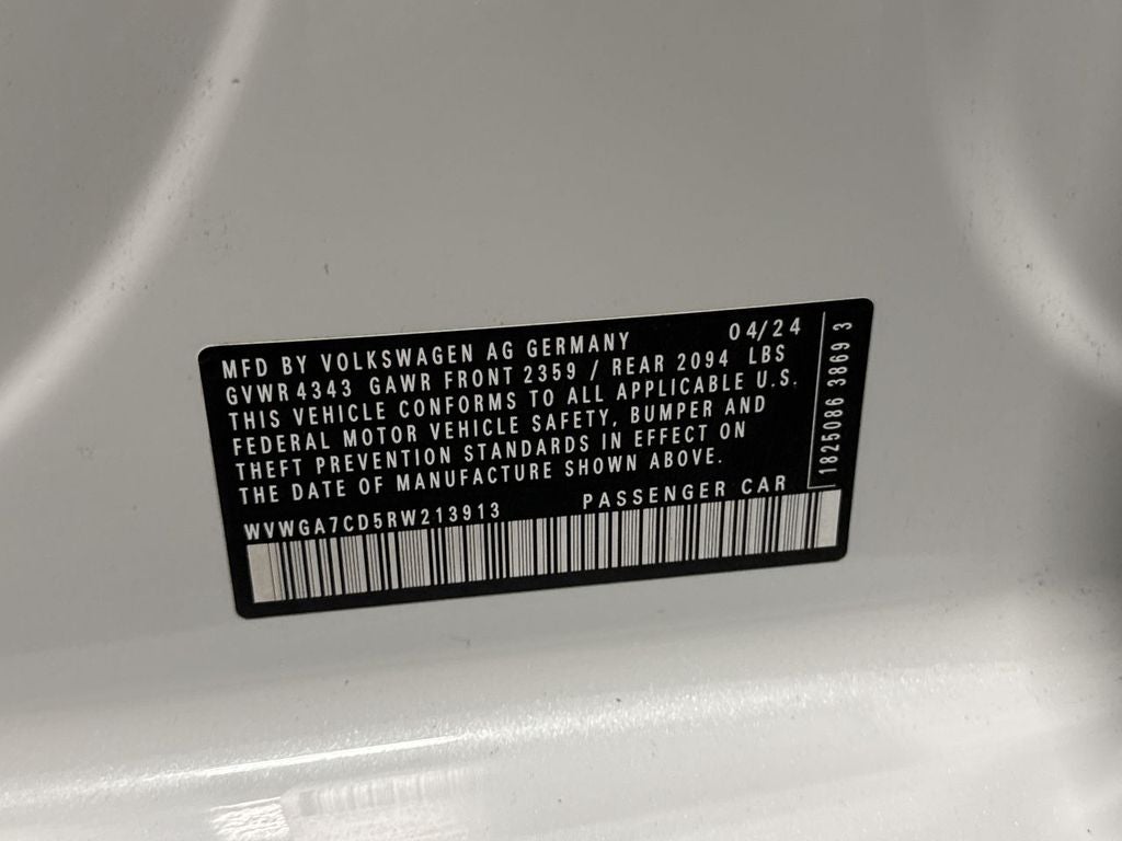 2024 Volkswagen Golf GTI 2.0T S