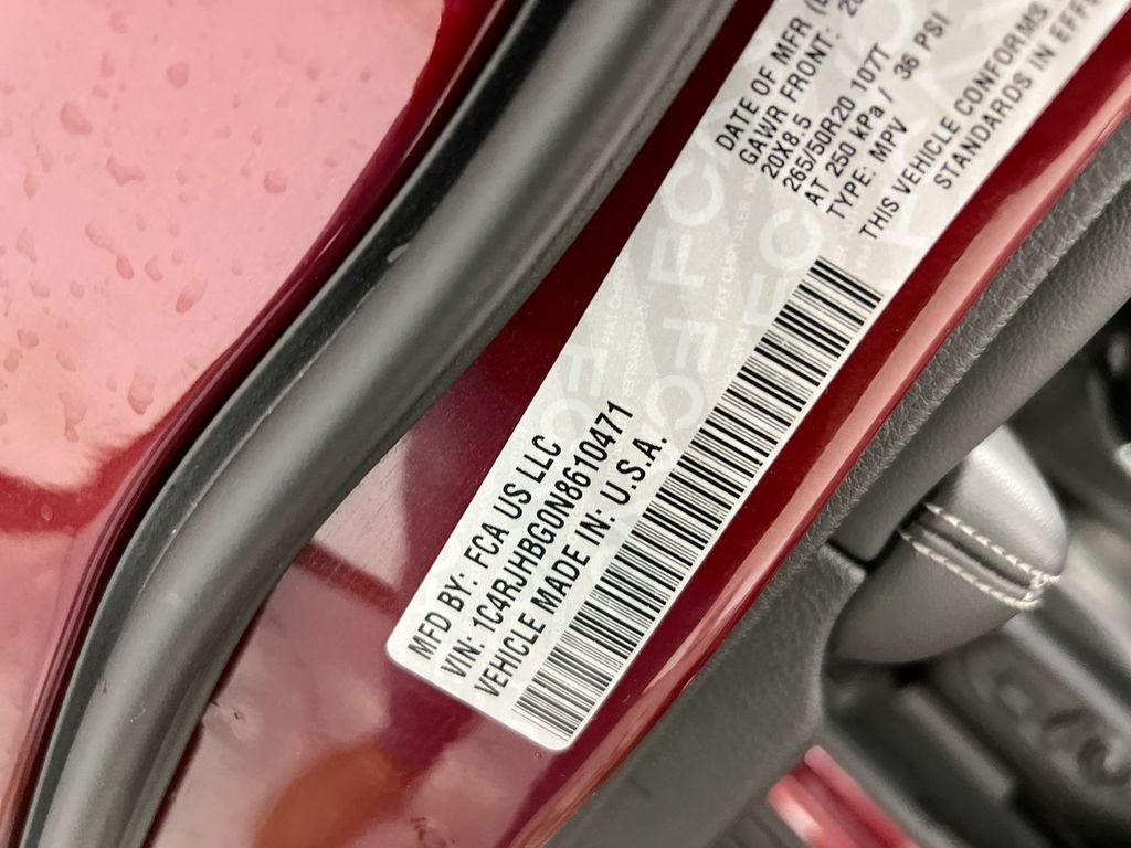 2022 Jeep Grand Cherokee Limited